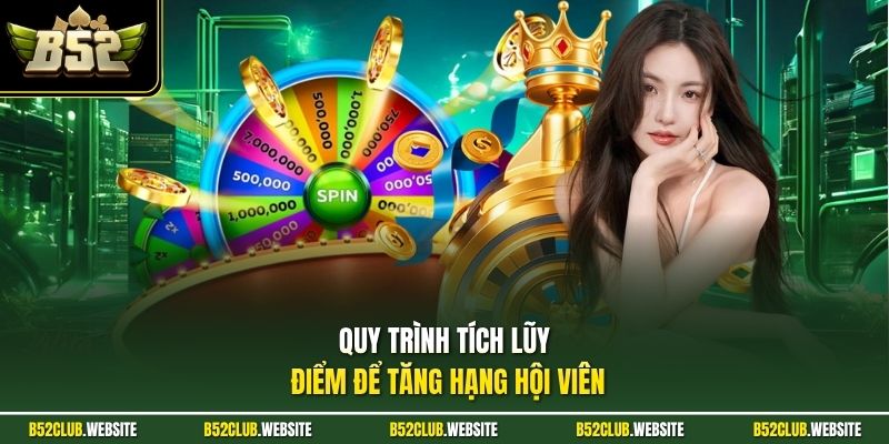 Quy trình tích lũy điểm để tăng hạng hội viên